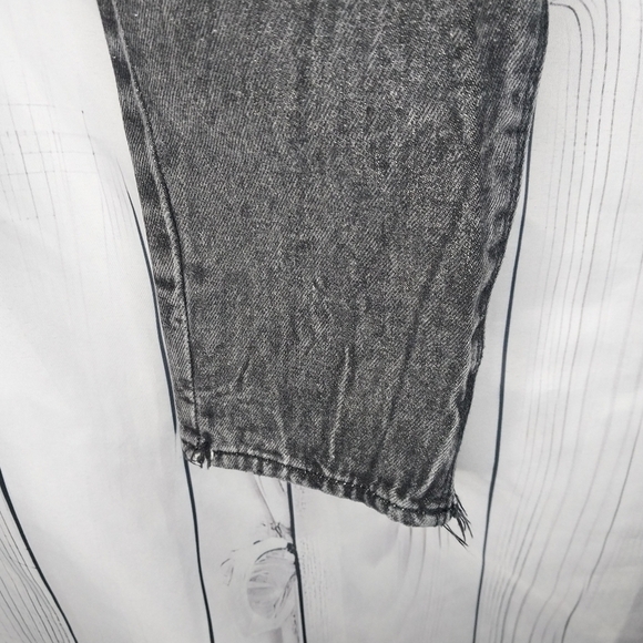 No Boundaries High Waisted Patchwork Faded Black Denim Juniors Jeans - Picture 7 of 12